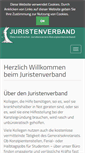 Mobile Screenshot of juristenverband.at