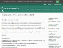 Tablet Screenshot of juristenverband.at